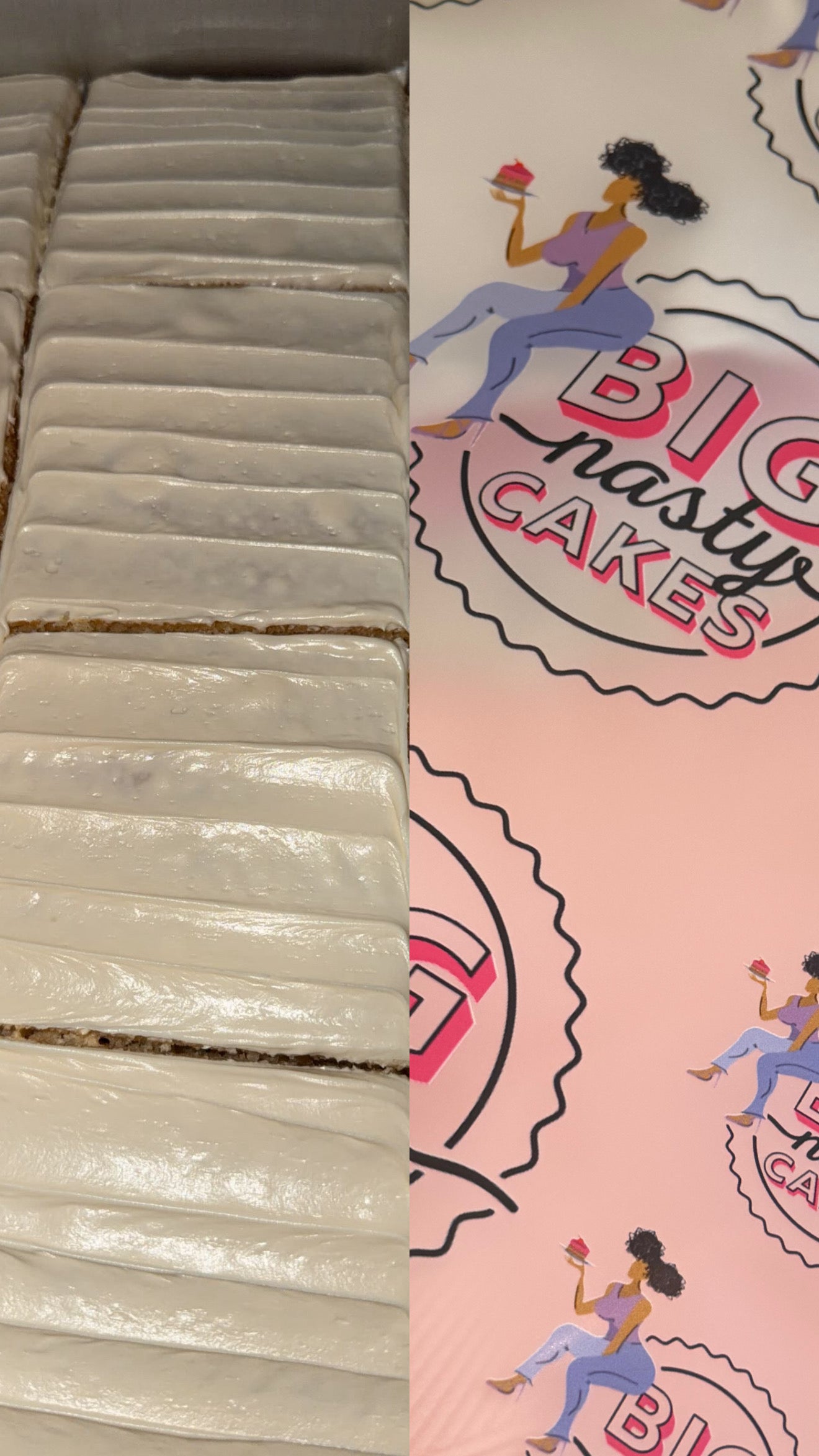Vanilla Big Nasty Cake